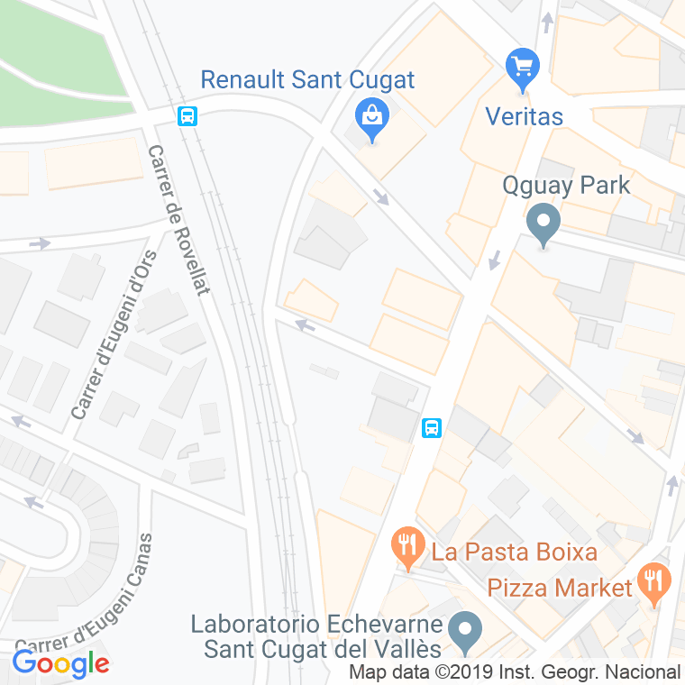 Código Postal calle Esperanto, carrer en Sant Cugat del Vallés
