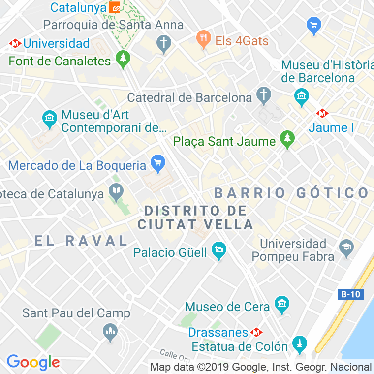 Código Postal calle Ribera, rambla en Sant Cugat del Vallés