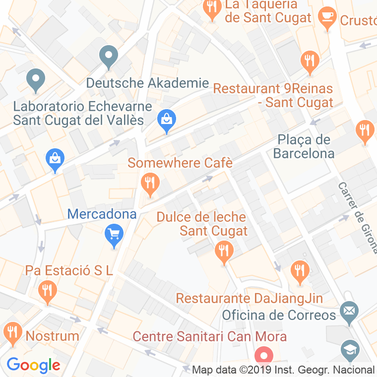 Código Postal calle Sant Antoni, carrer en Sant Cugat del Vallés