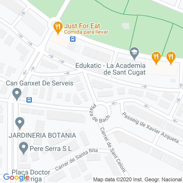 Código Postal calle Cardona, carrer en Sant Cugat del Vallés