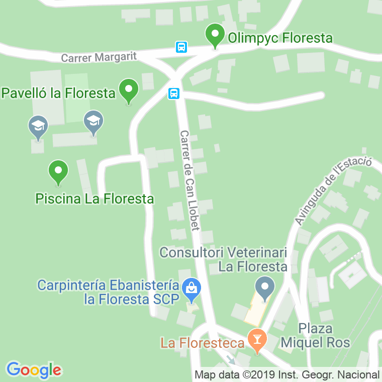 Código Postal calle Can Llobet, carrer en Sant Cugat del Vallés