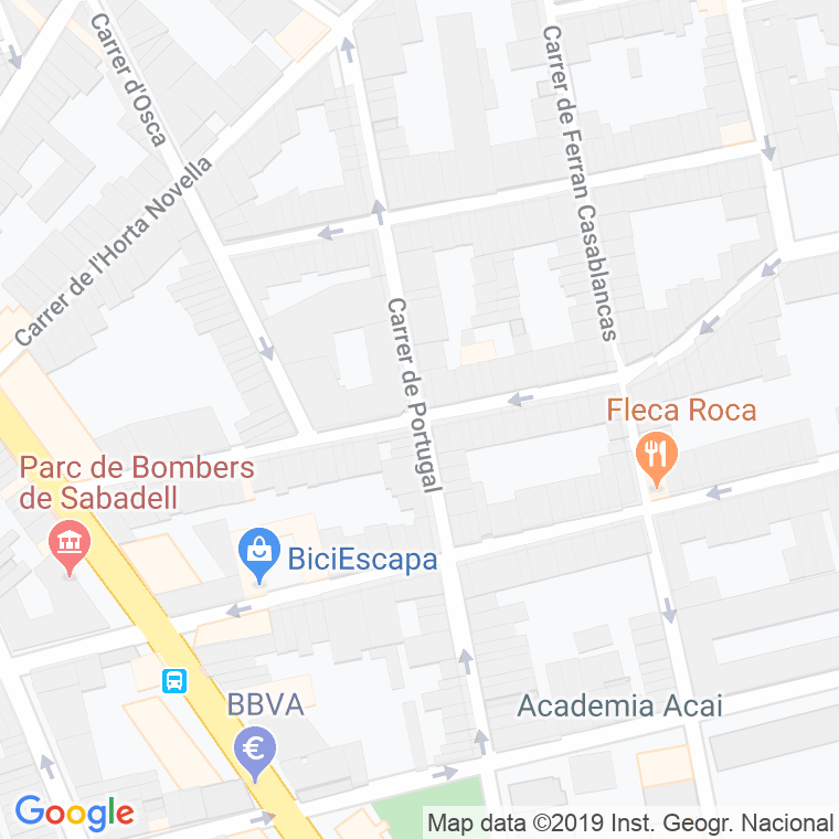 Código Postal calle Espirall en Sabadell