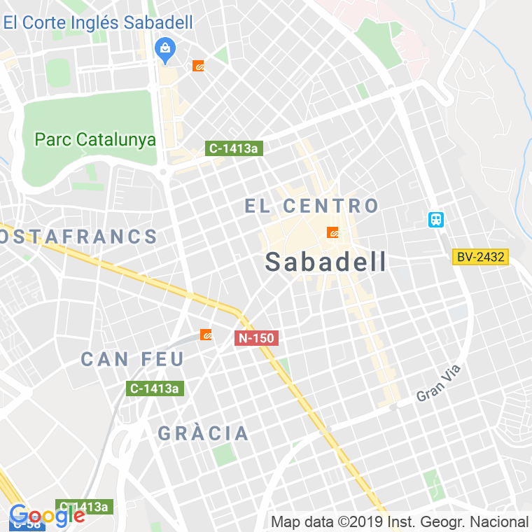 Código Postal calle Gracia en Sabadell