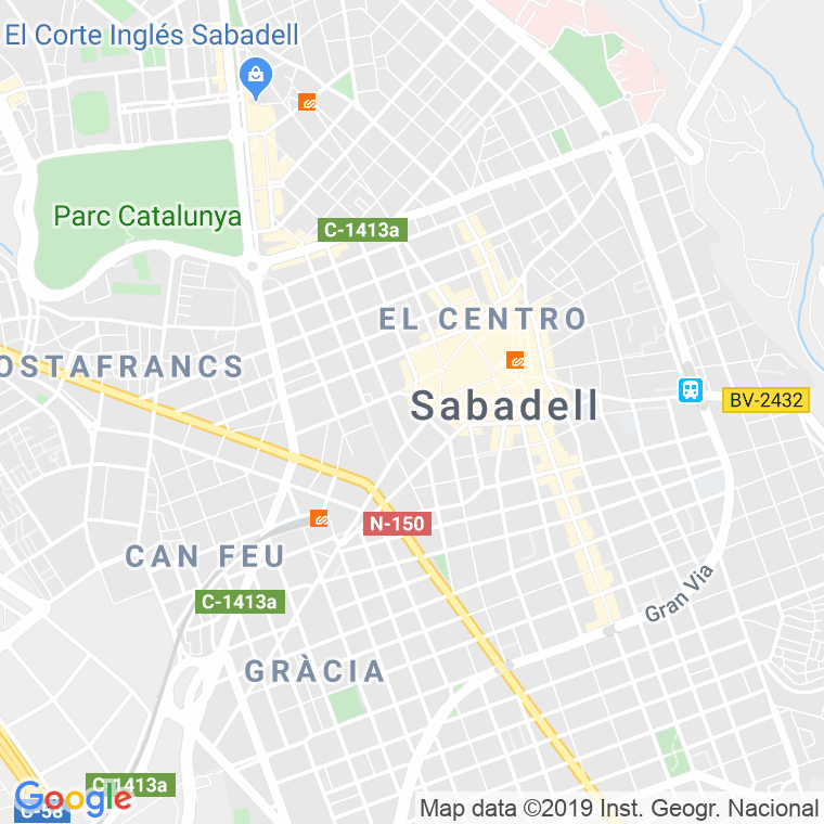 Código Postal calle Sant Pau   (Impares Del 1 Al Final)  (Pares Del 2 Al Final) en Sabadell