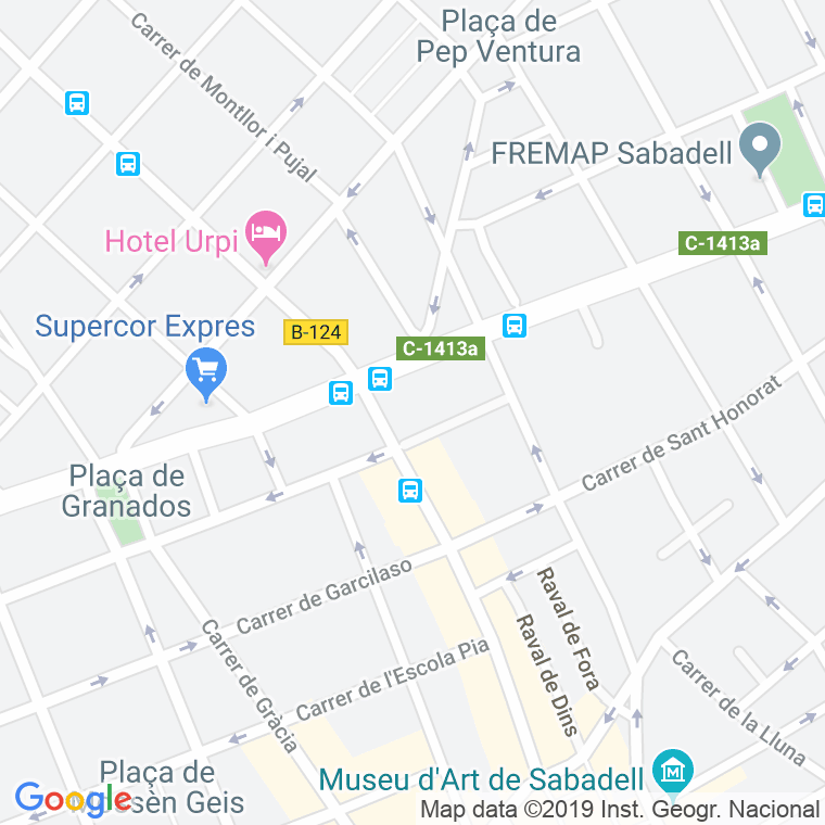 Código Postal calle Alcalde Marcet, plaça en Sabadell