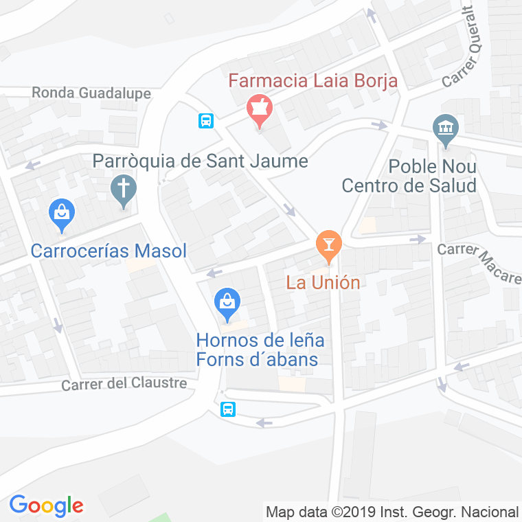 Código Postal calle Bona-sort en Sabadell