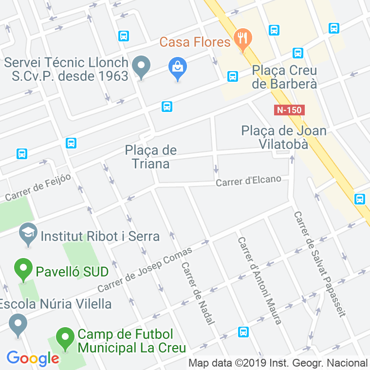 Código Postal calle Elcano en Sabadell