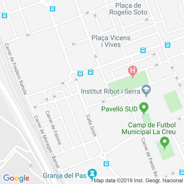Código Postal calle Picasso, plaça en Sabadell