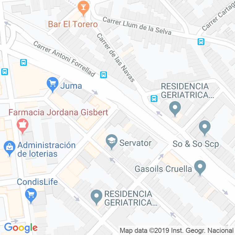 Código Postal calle Arraona, grup en Sabadell