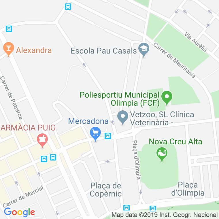 Código Postal calle Arcadia en Sabadell
