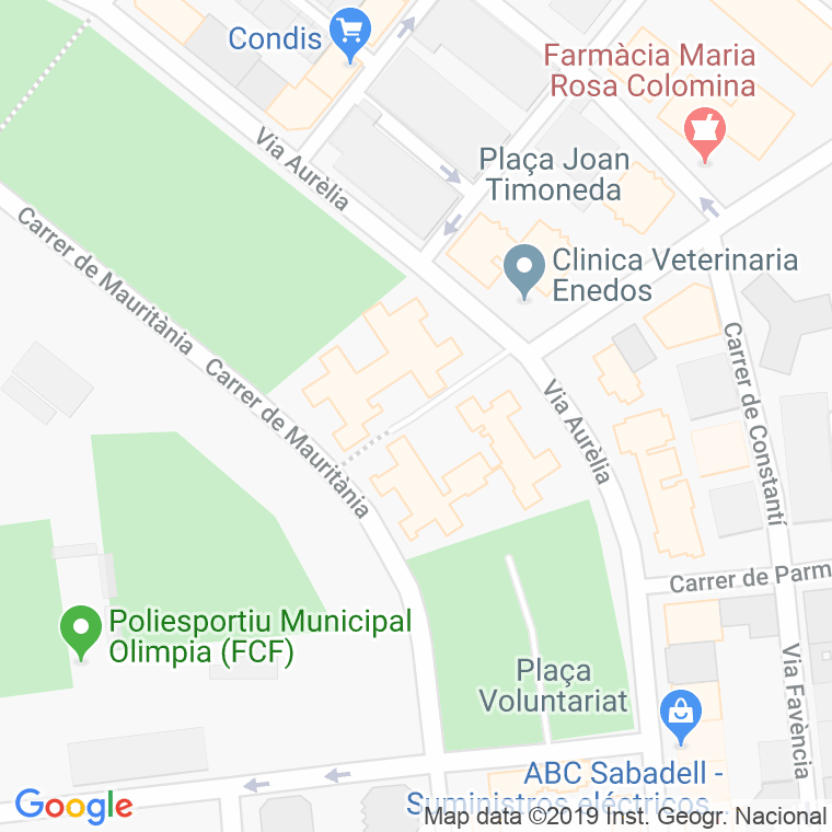Código Postal calle Capitoli, passatge en Sabadell