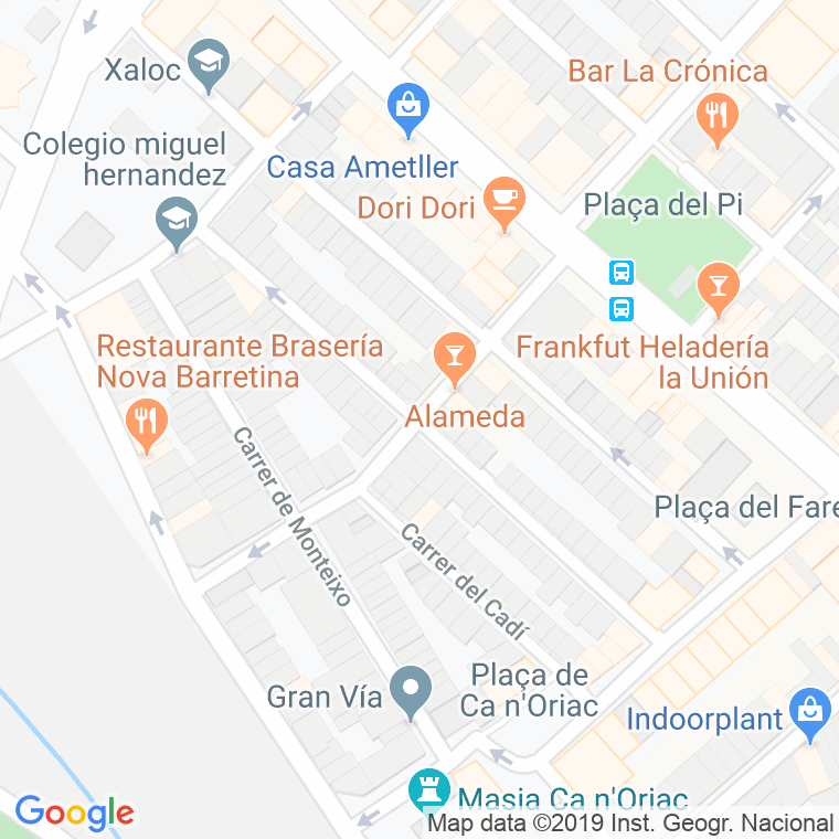 Código Postal calle Agudes, De Les en Sabadell