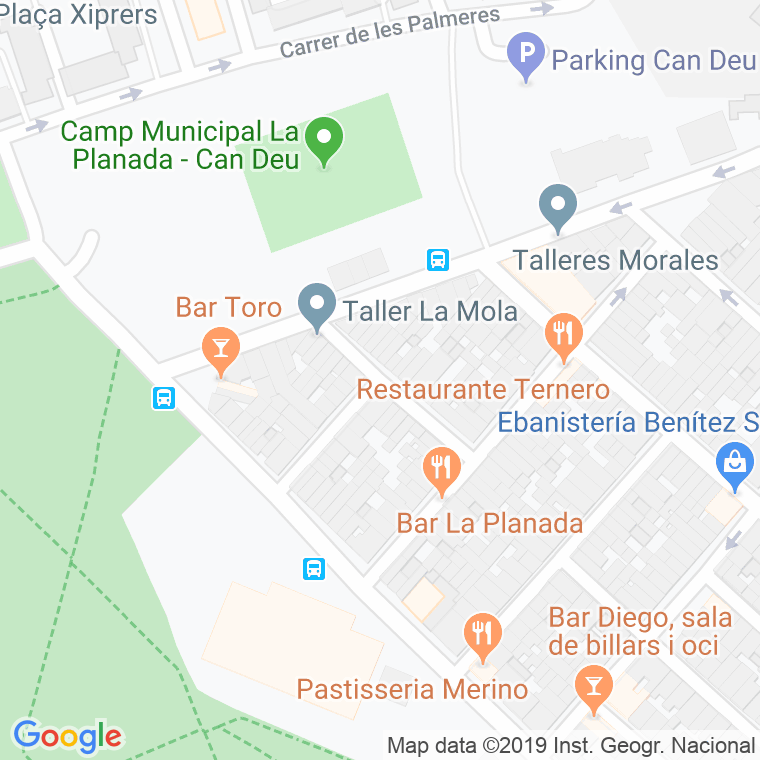 Código Postal calle Atlas en Sabadell