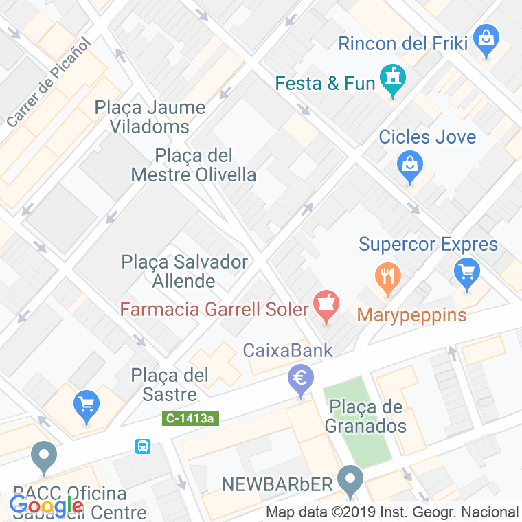Código Postal calle Forn en Sabadell