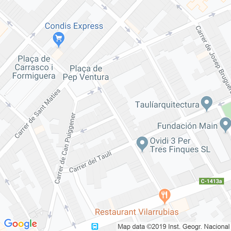 Código Postal calle Marian Burgues en Sabadell