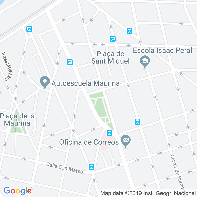 Código Postal calle Antoni Guiu, plaça en Terrassa