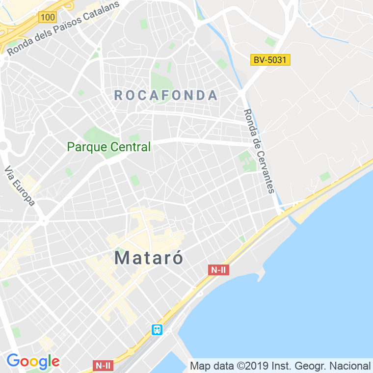 Código Postal calle Cos, Del en Mataró