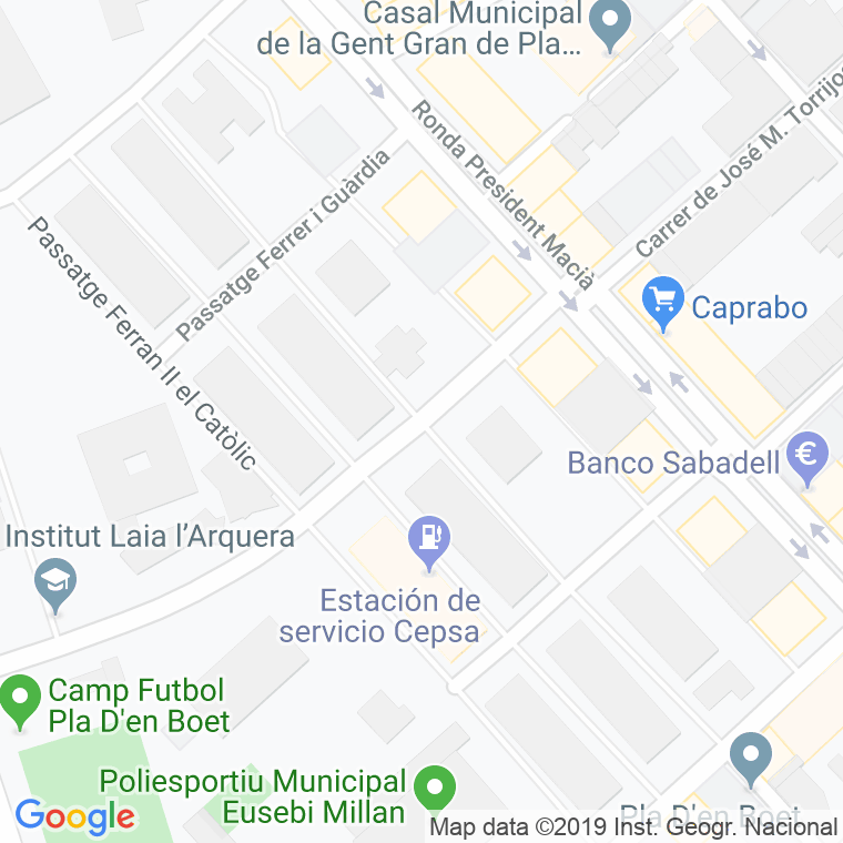 Código Postal calle Alfons Iv, El Magnanim, passatge en Mataró