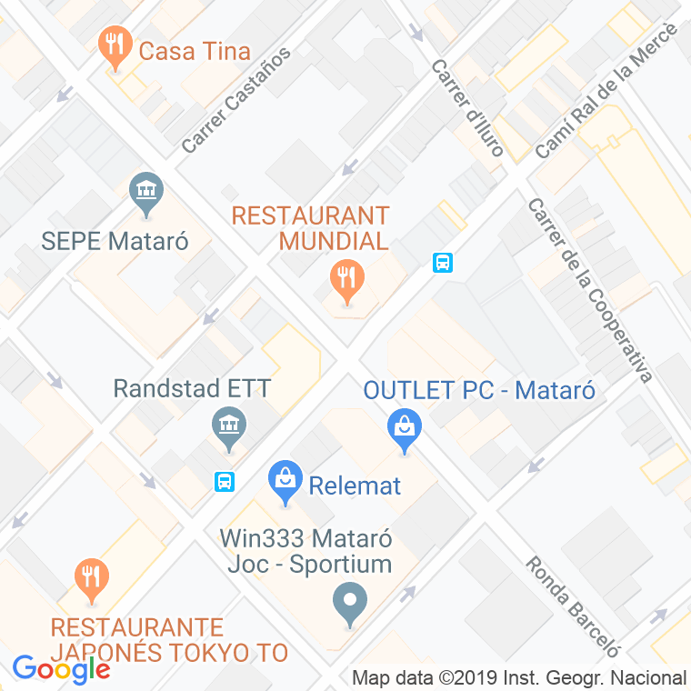 Código Postal calle Doctor Fleming, plaça en Mataró