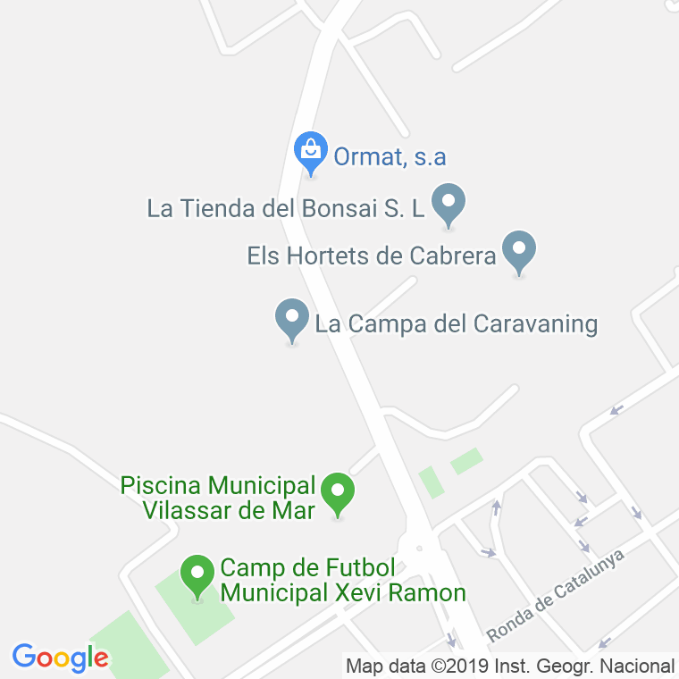 Código Postal calle Argentona, De, carretera en Mataró
