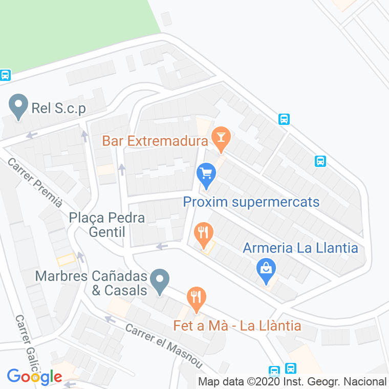 Código Postal calle Lloret De Mar en Mataró