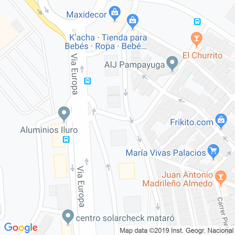 Código Postal calle Finlandia en Mataró