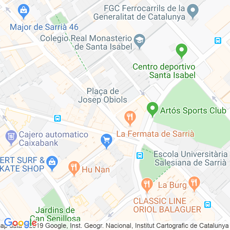 Código Postal de Obiols en Barcelona