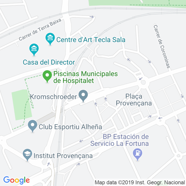 Código Postal calle Carrasco Y Formiguera en Hospitalet de Llobregat,l'