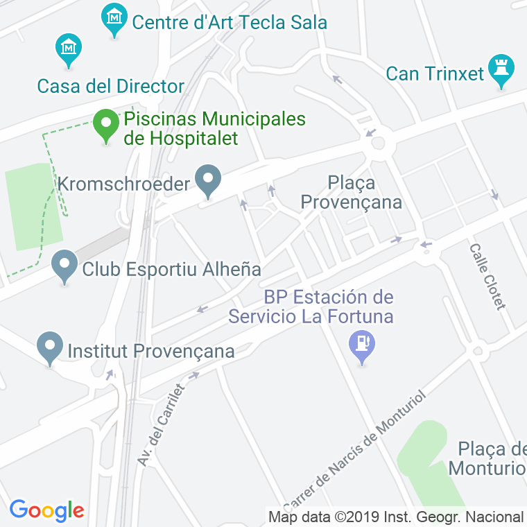 Código Postal calle Jansana en Hospitalet de Llobregat,l'