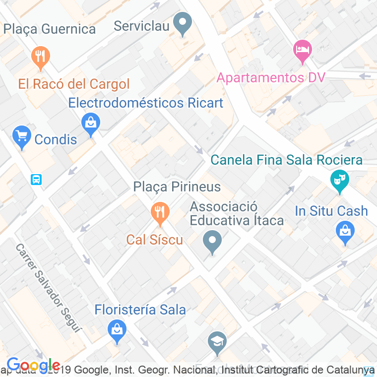 Código Postal calle Goya en Hospitalet de Llobregat,l'
