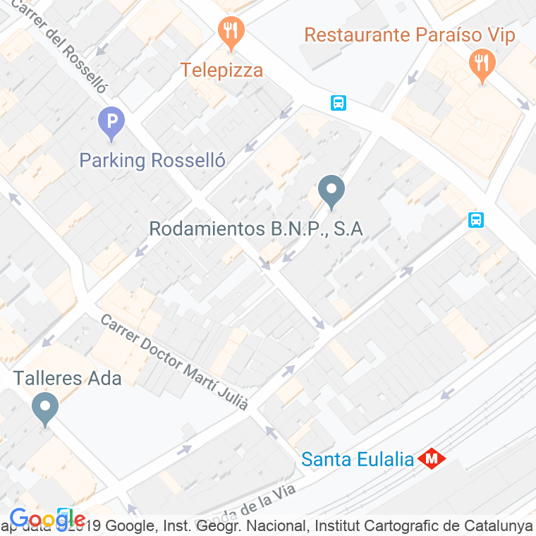 Código Postal calle Mata, pasaje en Hospitalet de Llobregat,l'