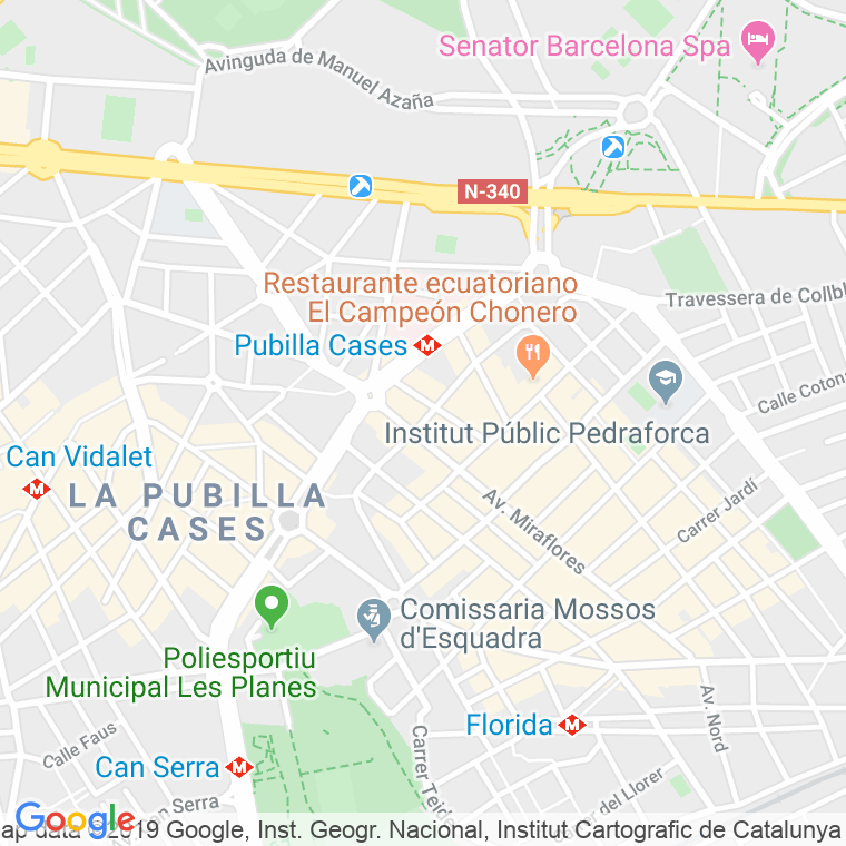 Código Postal calle Aigues Del Llobregat   (Impares Del 1 Al 107)  (Pares Del 2 Al 94) en Hospitalet de Llobregat,l'