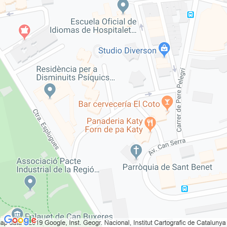 Código Postal calle Granollers en Hospitalet de Llobregat,l'