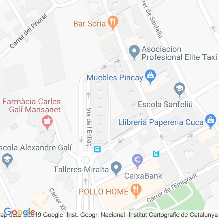 Código Postal calle Llunas en Hospitalet de Llobregat,l'