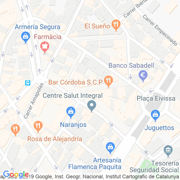 Código Postal calle Luarca en Hospitalet de Llobregat,l'