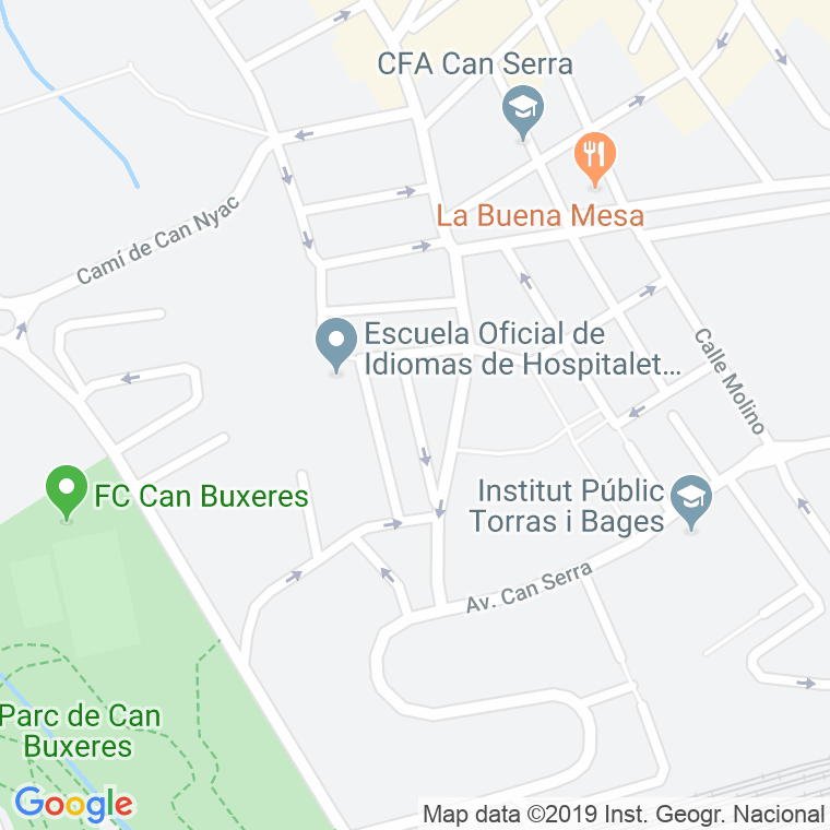 Código Postal calle Sant Pere en Hospitalet de Llobregat,l'