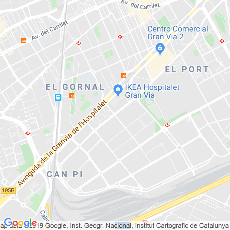 Código Postal calle Ciencies en Hospitalet de Llobregat,l'
