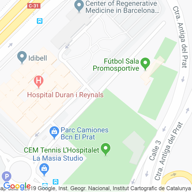Código Postal calle Pau Redo, cami en Hospitalet de Llobregat,l'