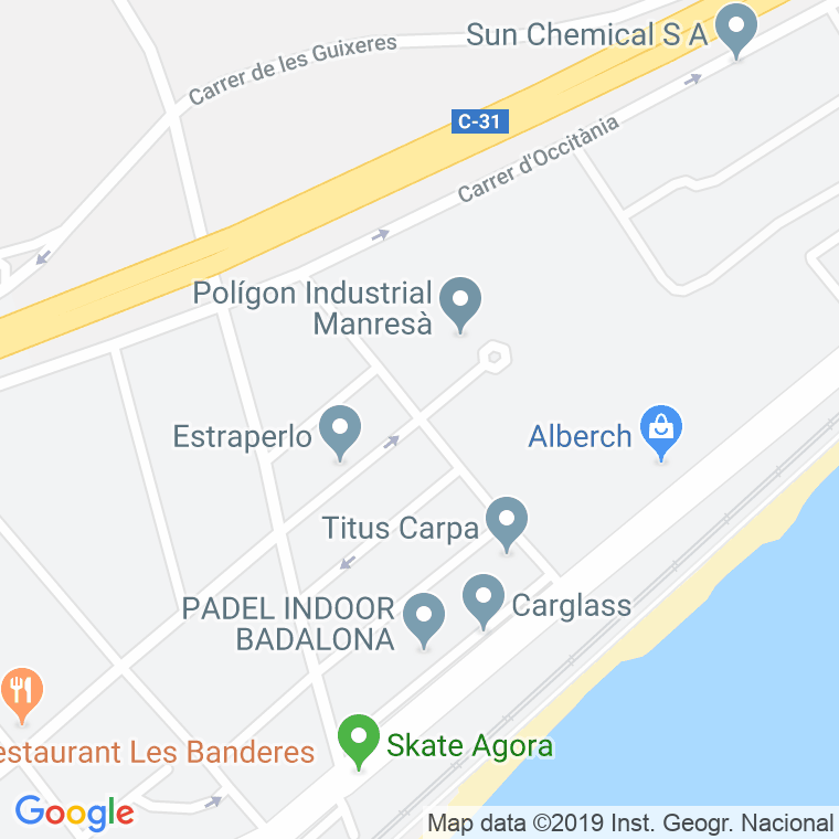 Código Postal calle Isidre Nonell en Badalona