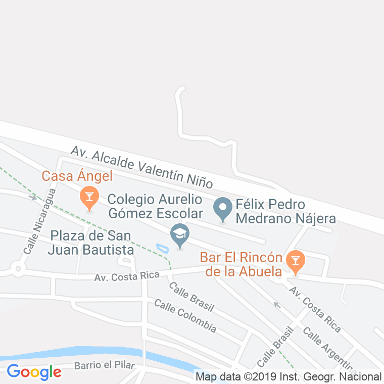 Código Postal calle Guatemala en Burgos