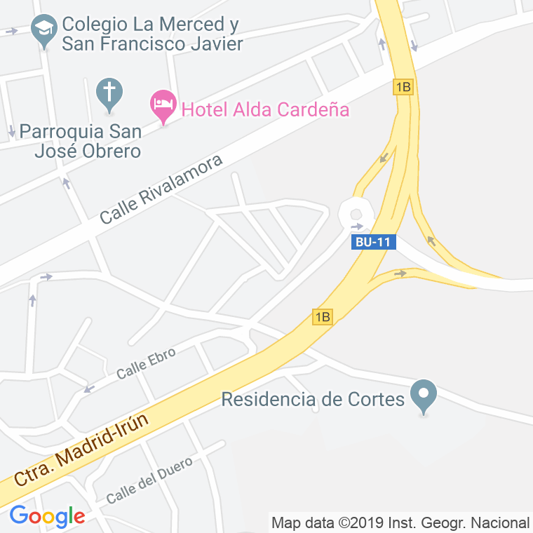 Código Postal calle Arroyo De San Gines en Burgos