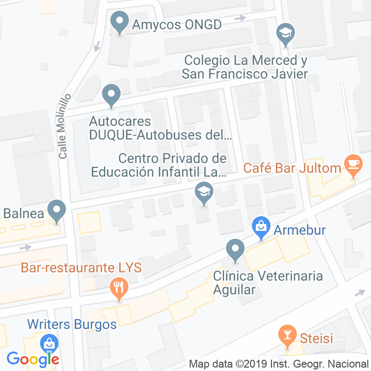 Código Postal calle Diego De Siloe en Burgos