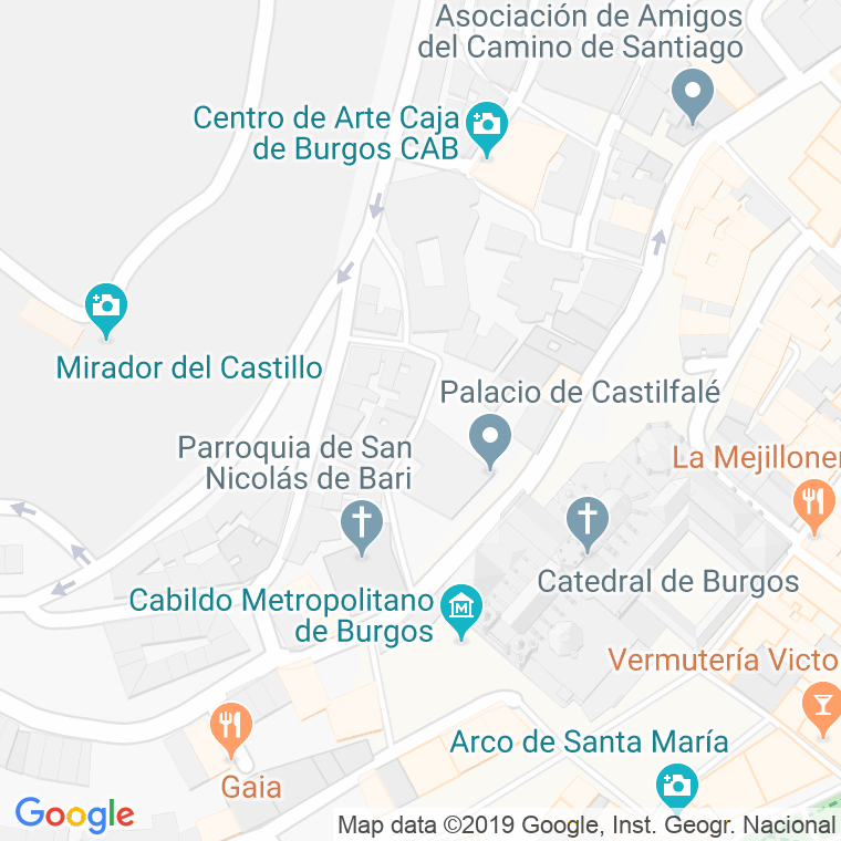 Código Postal calle Pozo Seco en Burgos