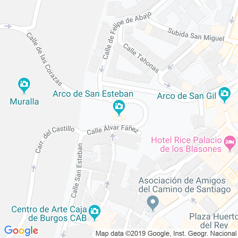 Código Postal calle San Esteban, De, arrabal en Burgos