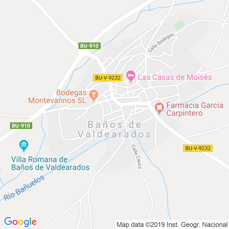 Código Postal de Baños De Valdearados en Burgos