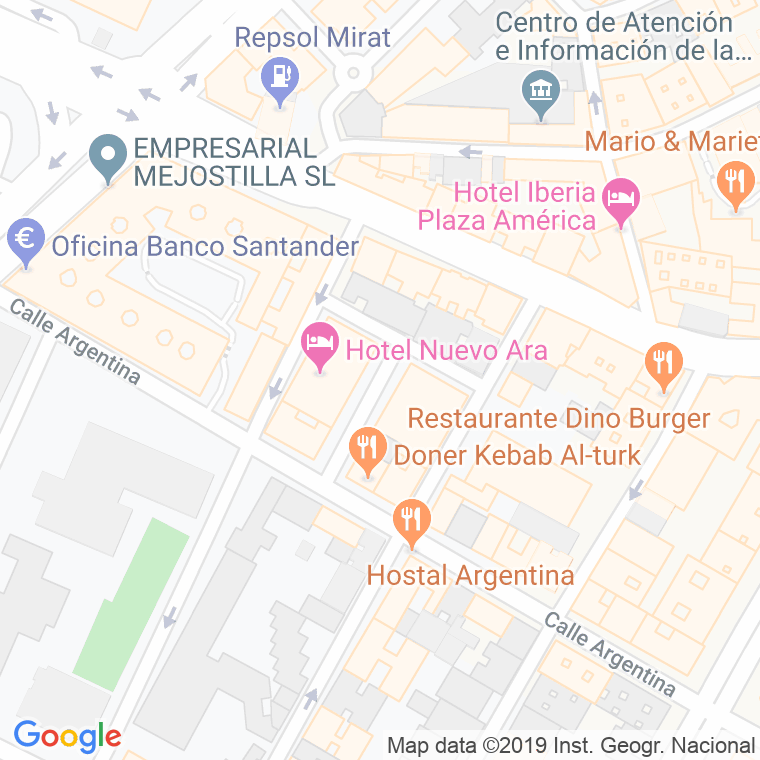 Código Postal calle Linares en Cáceres