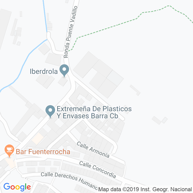 Código Postal calle Buscarruidos en Cáceres