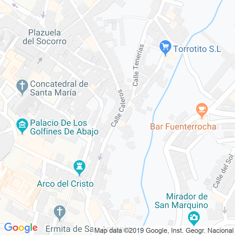 Código Postal calle Caleros en Cáceres
