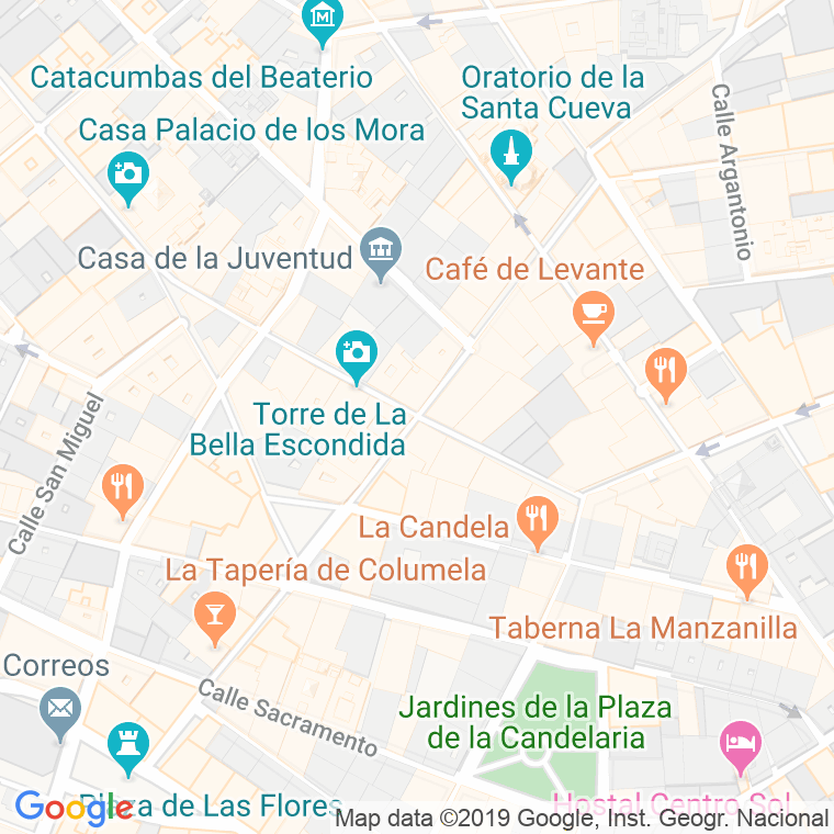 Código Postal calle Jose Del Toro   (Impares Del 1 Al 7)  (Pares Del 2 Al 6) en Cádiz