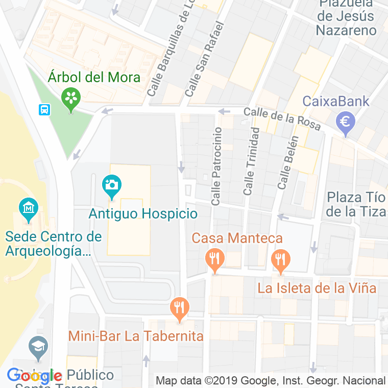 Código Postal calle Cañamaque en Cádiz